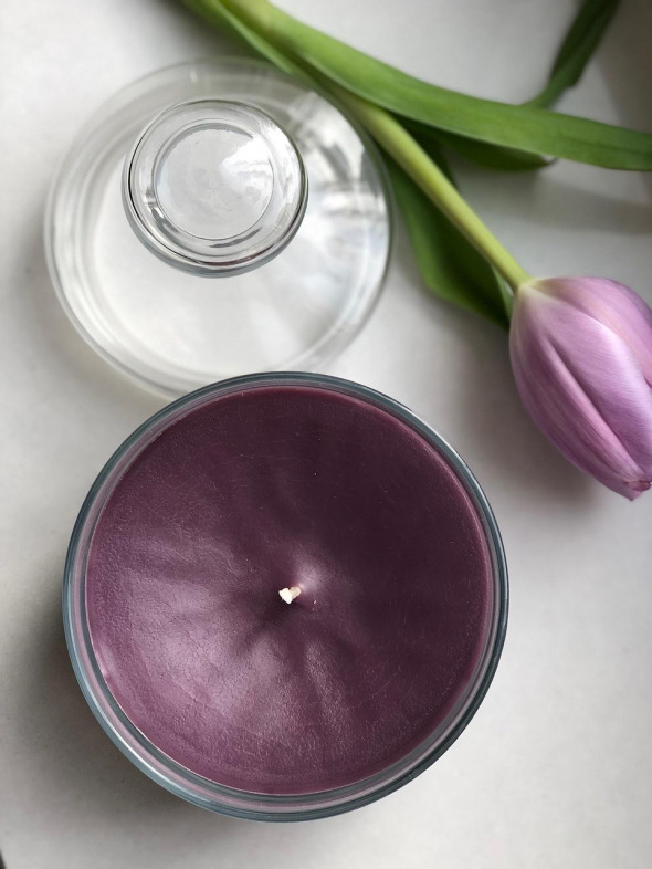 candle jar bergamot cedar